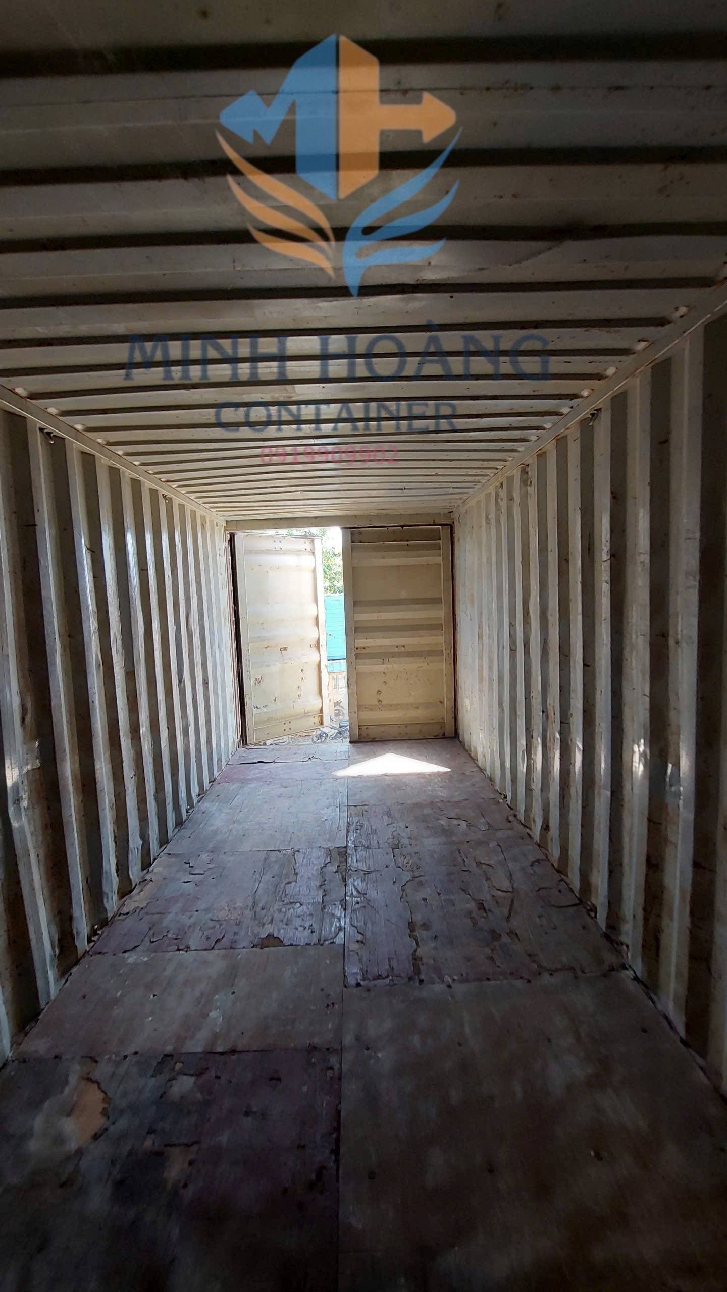Container Kho 20 Feet Màu Đỏ Cao 2m6 Mẫu 4